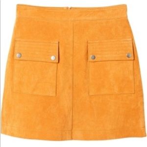 Mango leather skirt!, BRAND NEW!